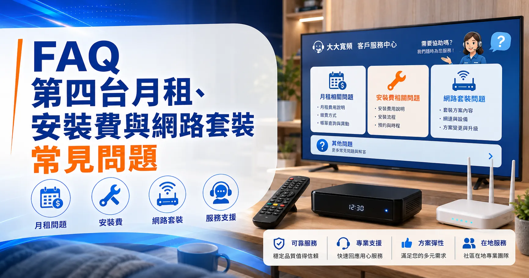第四台費用不只有基本月租!安裝費、機上盒、加值頻道與網路套裝一次整理-2