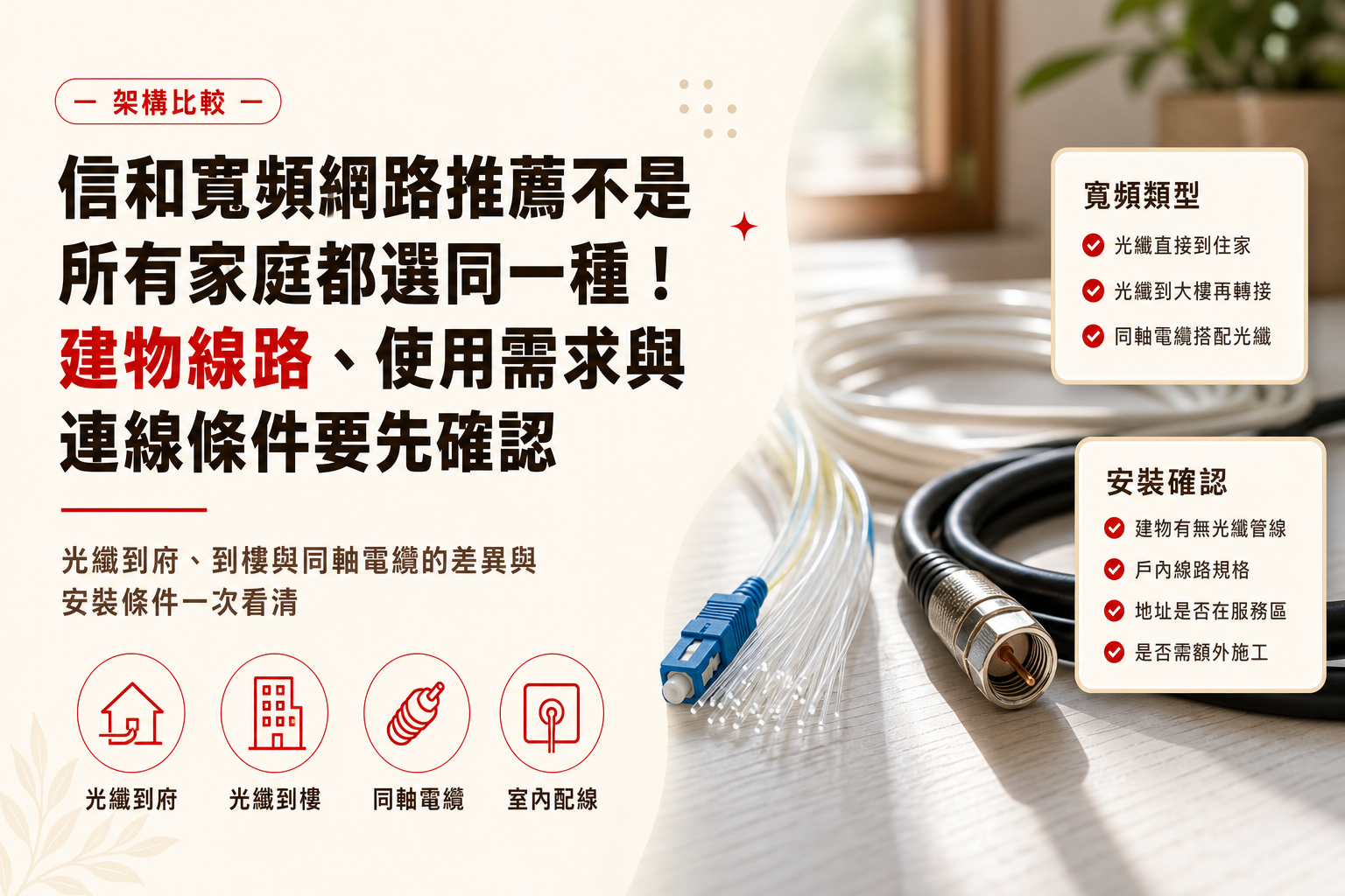 信和寬頻網路比較不能只看「光纖」兩個字！Cable、FTTH與家用網路差異一次整理-1